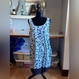 J.Jill dress with seashell pattern
